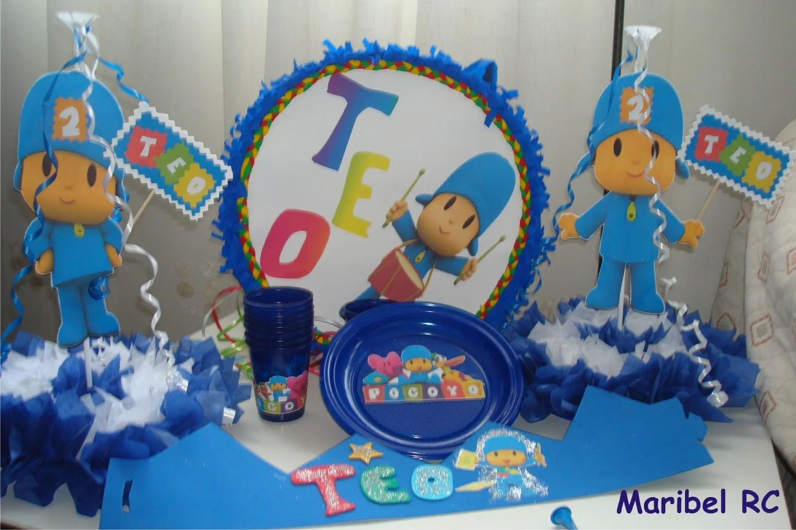 Manualidades personalizadas: Fiesta Pocoyo