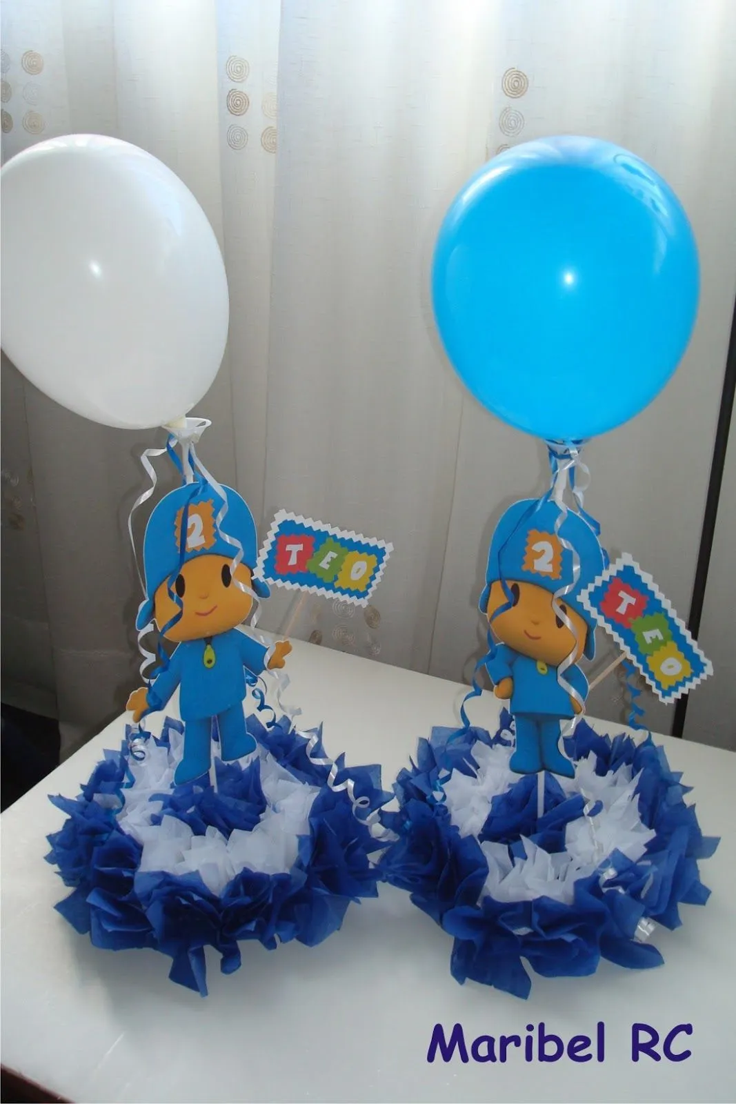 Manualidades personalizadas: Fiesta Pocoyo