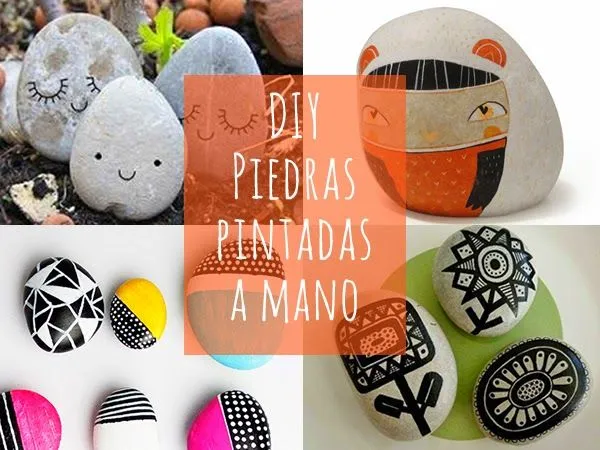 Manualidades: Pintar y decorar piedras a mano. Consejos básicos e ...