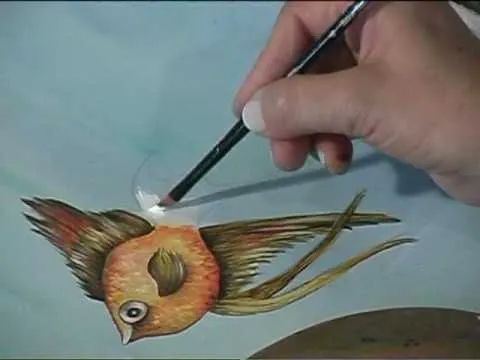 MANUALIDADES PINTAR PECES CON PINTURA NICOLE'S - YouTube