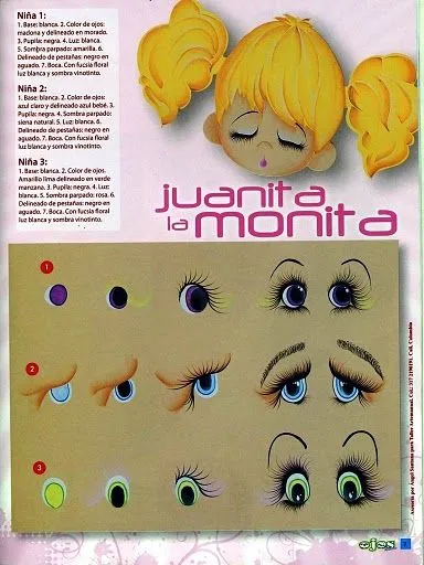 Ojitos de fofuchas - Imagui