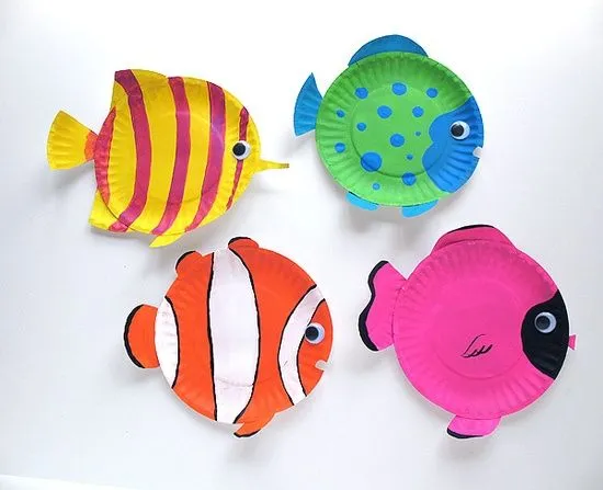Manualidades con platos de cartón | Con tus manitas Manualidades con platos de cartón | Con tus manitas