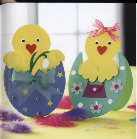 Manualidades de pollitos - Imagui Manualidades de pollitos - Imagui