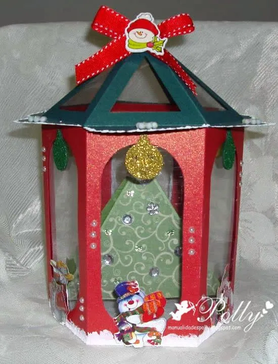 Manualidades Polly: Adorno de Navidad con VCI Manualidades Polly: Adorno de Navidad con VCI