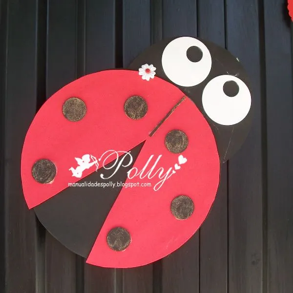 Manualidades Polly: Todo de Mariquita