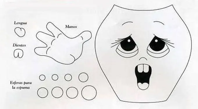 Como hacer un cepillo de dientes en foami - Imagui Como hacer un cepillo de dientes en foami - Imagui