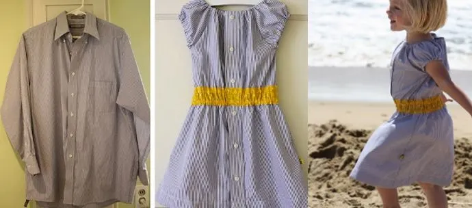 Manualidades: Reciclar camisas de hombre | De Otra Manera Manualidades: Reciclar camisas de hombre | De Otra Manera