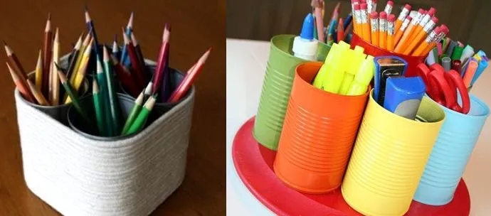 Manualidades: Reciclar latas medianas | De Otra Manera Manualidades: Reciclar latas medianas | De Otra Manera