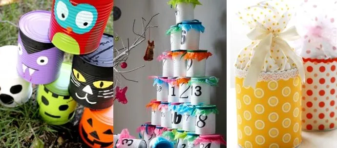 Manualidades: Reciclar latas medianas | De Otra Manera Manualidades: Reciclar latas medianas | De Otra Manera