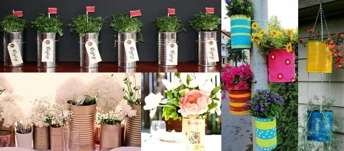 Manualidades: Reciclar latas medianas | De Otra Manera Manualidades: Reciclar latas medianas | De Otra Manera