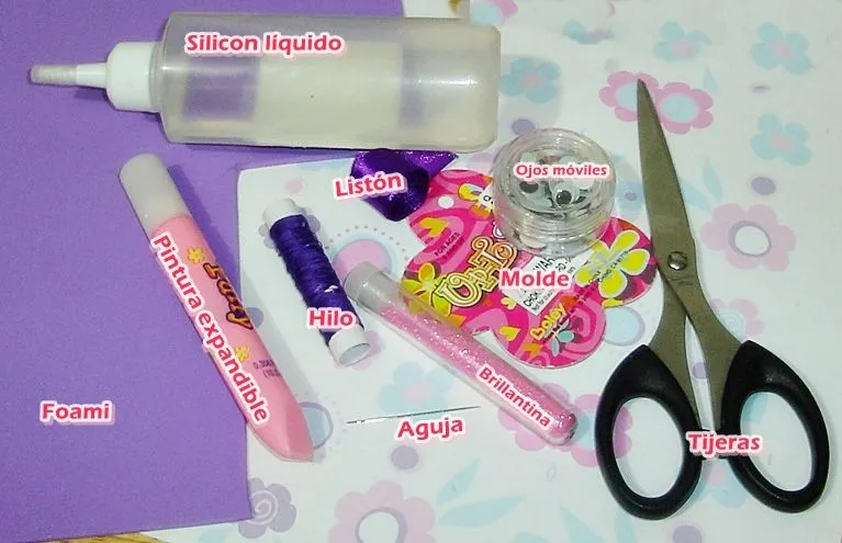 Manualidades Reneé: Haciendo un llavero