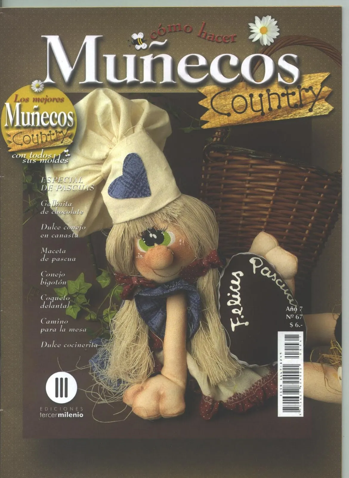 Manualidades EL Rincón de Luz: Revista Muñecos Country. N