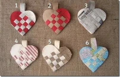 Manualidades San Valentín corazones entrelazados | Para San Valentín Manualidades San Valentín corazones entrelazados | Para San Valentín