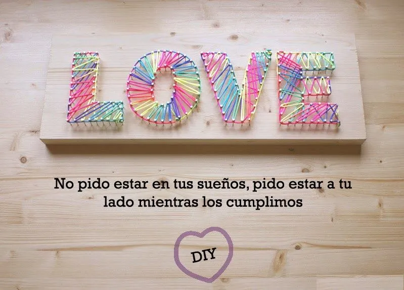 Manualidades para San Valentin - DIY Original y bonito letrero de ... Manualidades para San Valentin - DIY Original y bonito letrero de ...