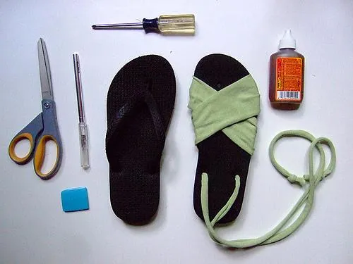 como+hacer+sandalias+de+verano ...