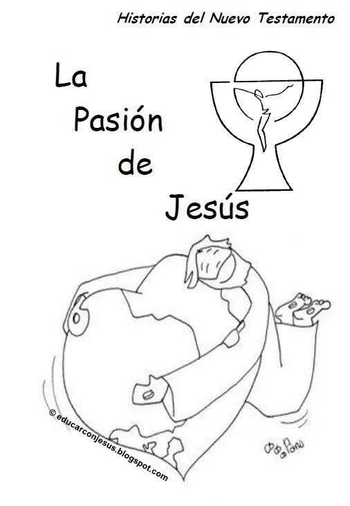 Dibujos de la pasión de cristo para colorear - Imagui