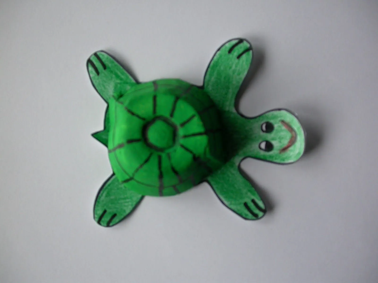 Manualidades Sencillas: Tortuga caparazón-huevera