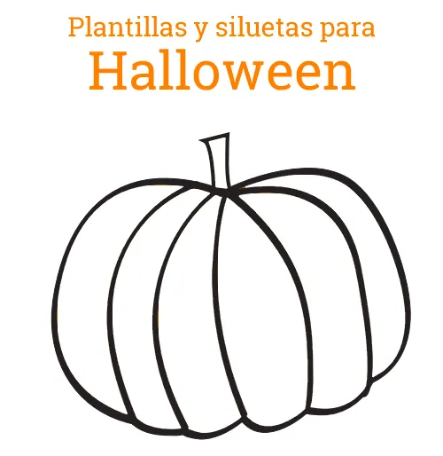 Manualidades: Siluetas de Halloween