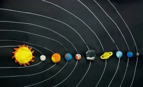 Manualidades del sistema solar para niños - Manualidades