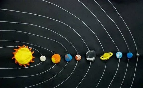 Manualidades del sistema solar para niños - Manualidades Manualidades del sistema solar para niños - Manualidades