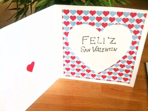 Manualidades: Tarjetas de amor caseras