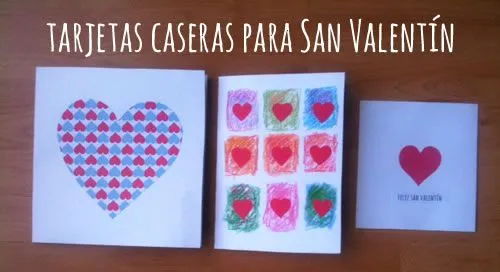 Manualidades: Tarjetas de amor caseras