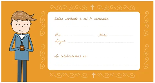 Manualidades: Tarjetas de comunión para imprimir Manualidades: Tarjetas de comunión para imprimir