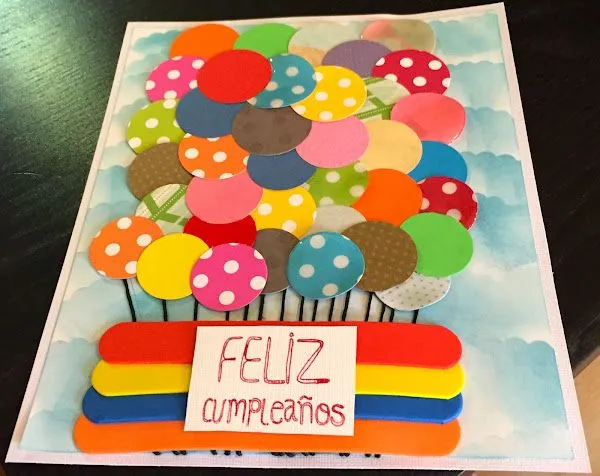 Tarjetas manuales creativas grandes - Imagui