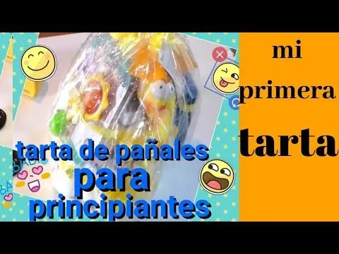 manualidades como hacer tarta torta pastel de pañales paso a paso ...