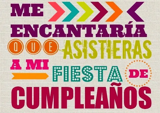 Manualidades y tendencias: Invitaciones de fiesta de cumpleaños ...