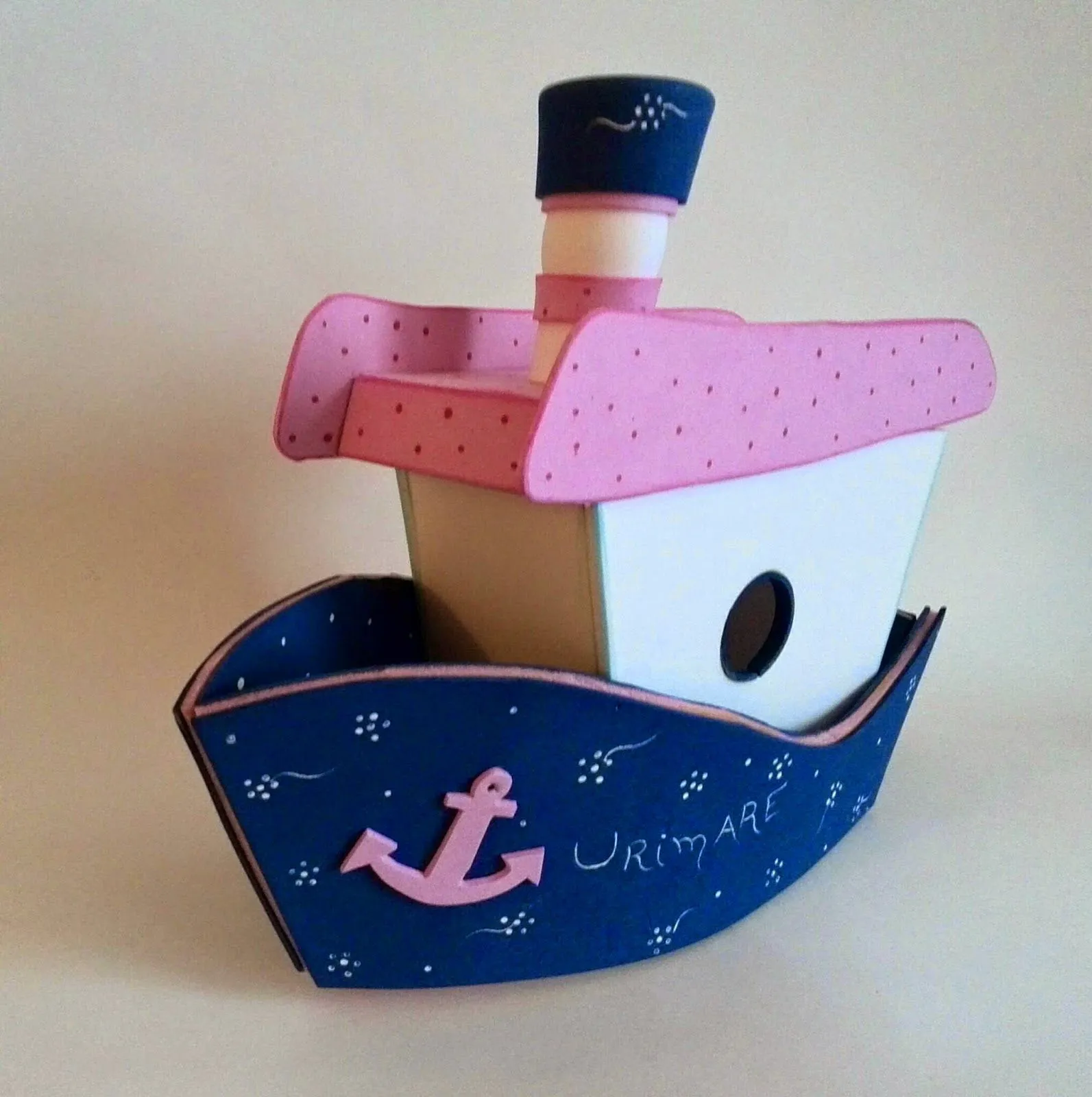 Manualidades TiendasOff: Barco en foami