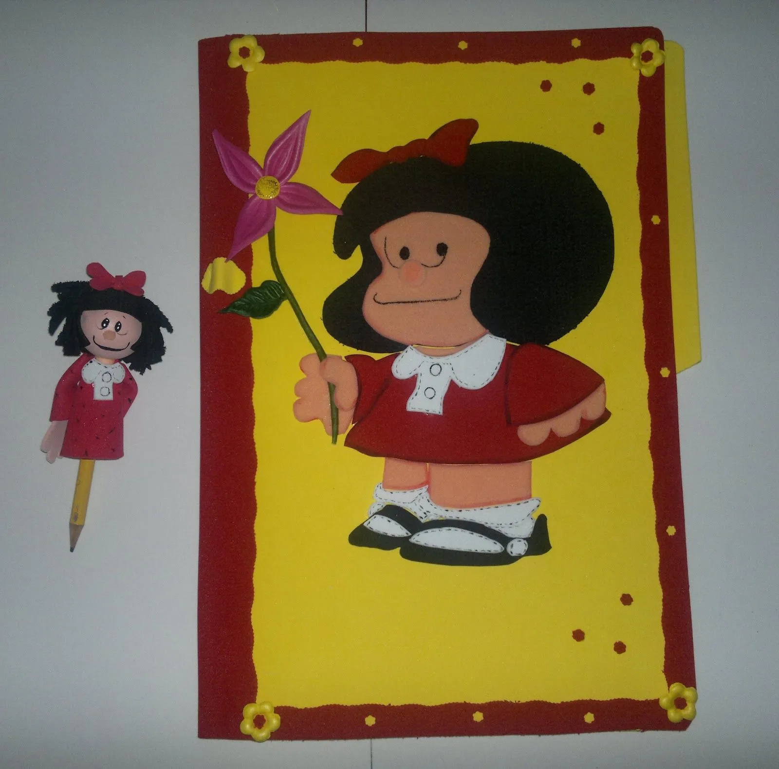 Moldes de Mafalda en foami - Imagui