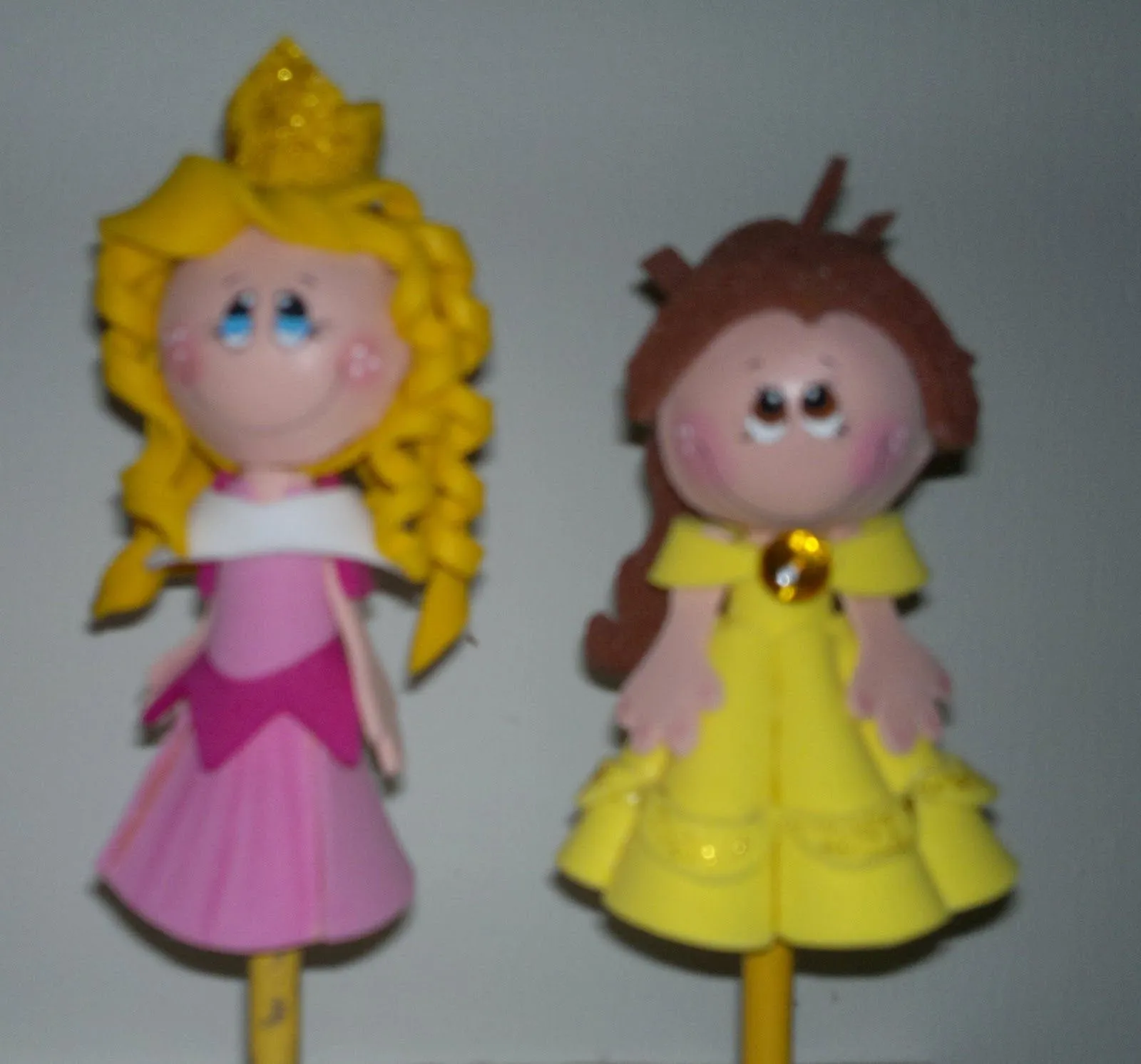 Manualidades TiendasOff: Llegaron los Fofulapíz de las Princesas ... Manualidades TiendasOff: Llegaron los Fofulapíz de las Princesas ...