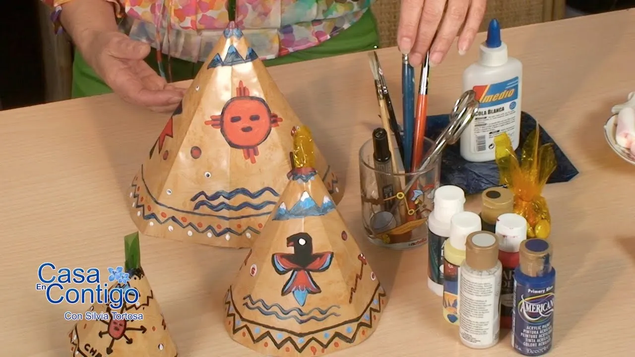 Manualidades Tipis Indios para Niños tambien para Thanksgiving - YouTube Manualidades Tipis Indios para Niños tambien para Thanksgiving - YouTube