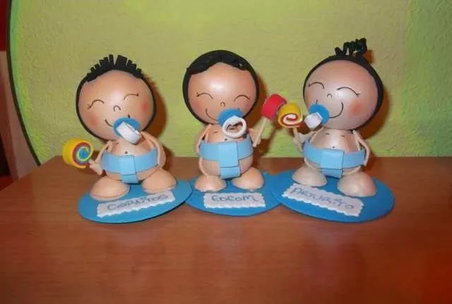 Manualidades para TODOS: Fofuchas (muñequitos) de bebés Manualidades para TODOS: Fofuchas (muñequitos) de bebés