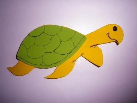 Manualidades, tortuga con goma eva, DIY, foam tortoise, turtle ...