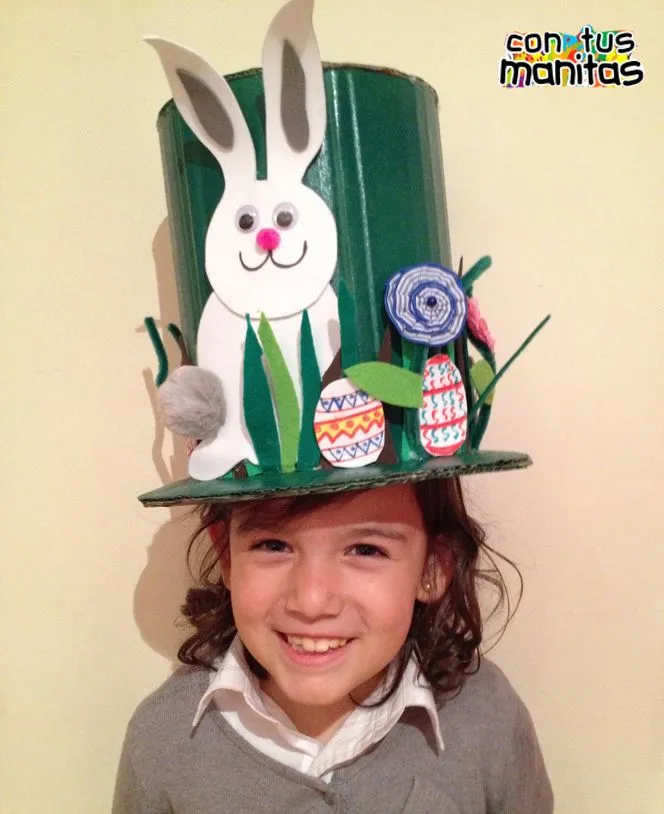 Manualidades: tutorial de sombrero de Pascua. DIY | Con tus manitas