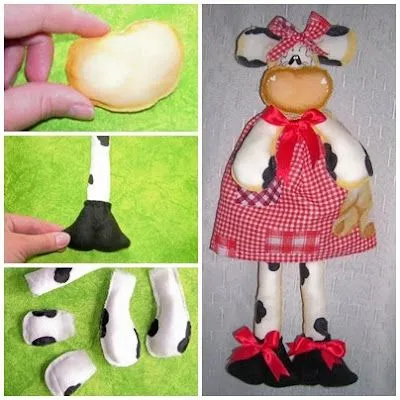 Manualidades con vacas - Imagui