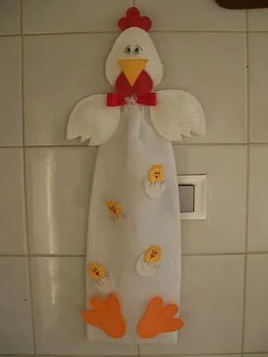 Manualidades, vacas y pollos para la cocina de mamá | Blog de ... Manualidades, vacas y pollos para la cocina de mamá | Blog de ...