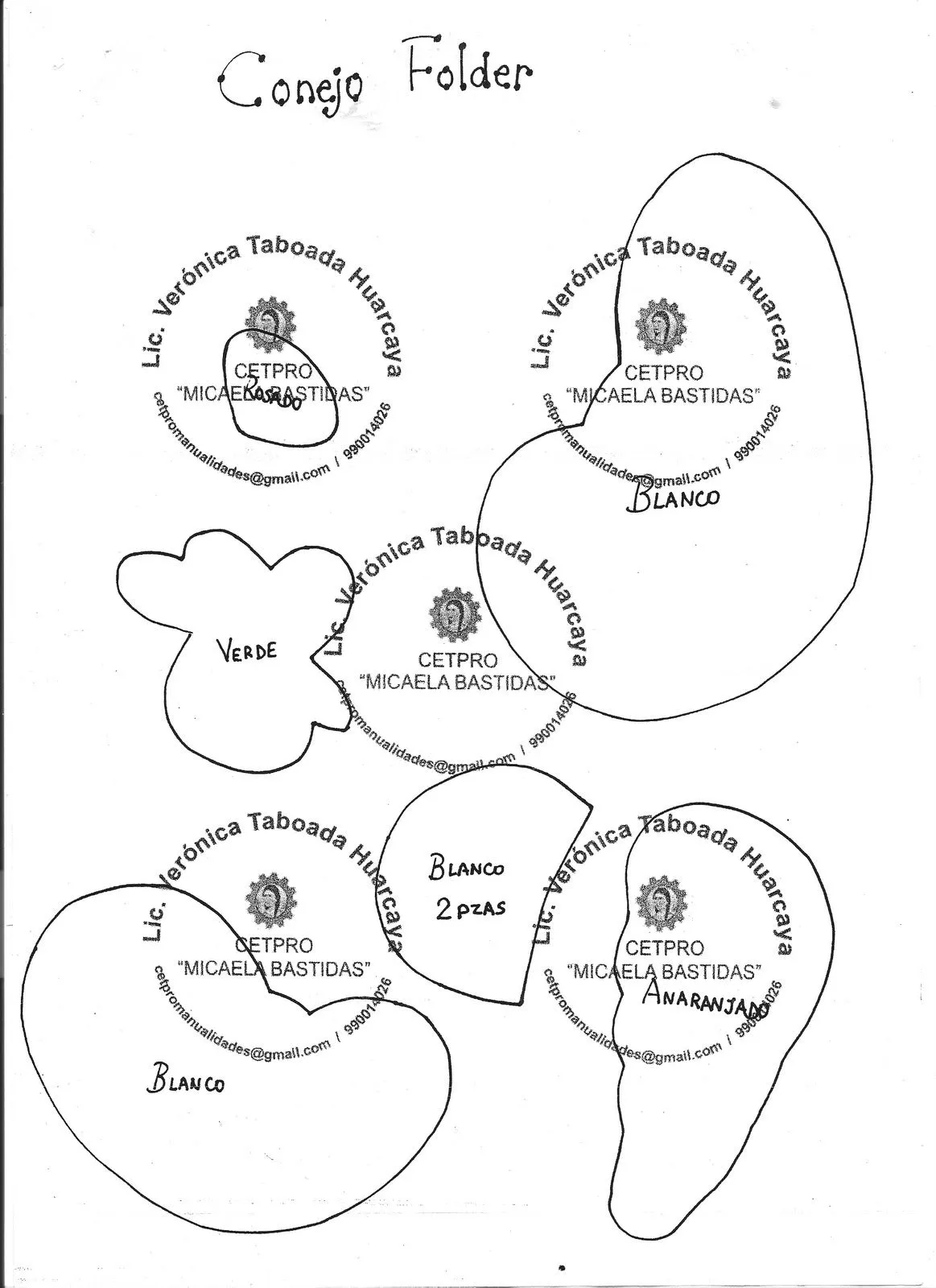 MANUALIDADES VERONICA: MOLDES DE MICROPOROSO - FOMIS
