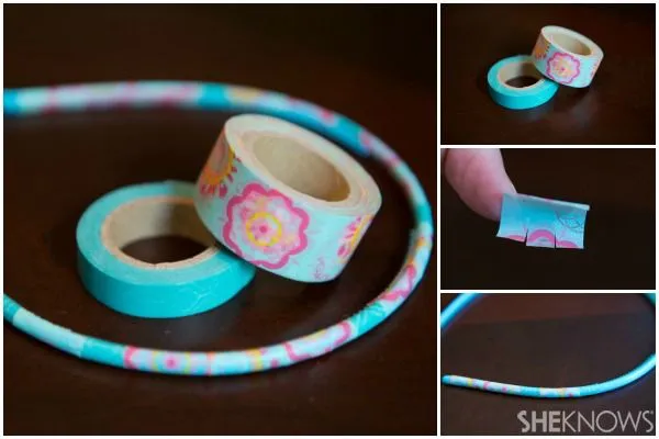 Manualidades con washitape: Cintillo para pelo | ZUGAZUGA Manualidades con washitape: Cintillo para pelo | ZUGAZUGA