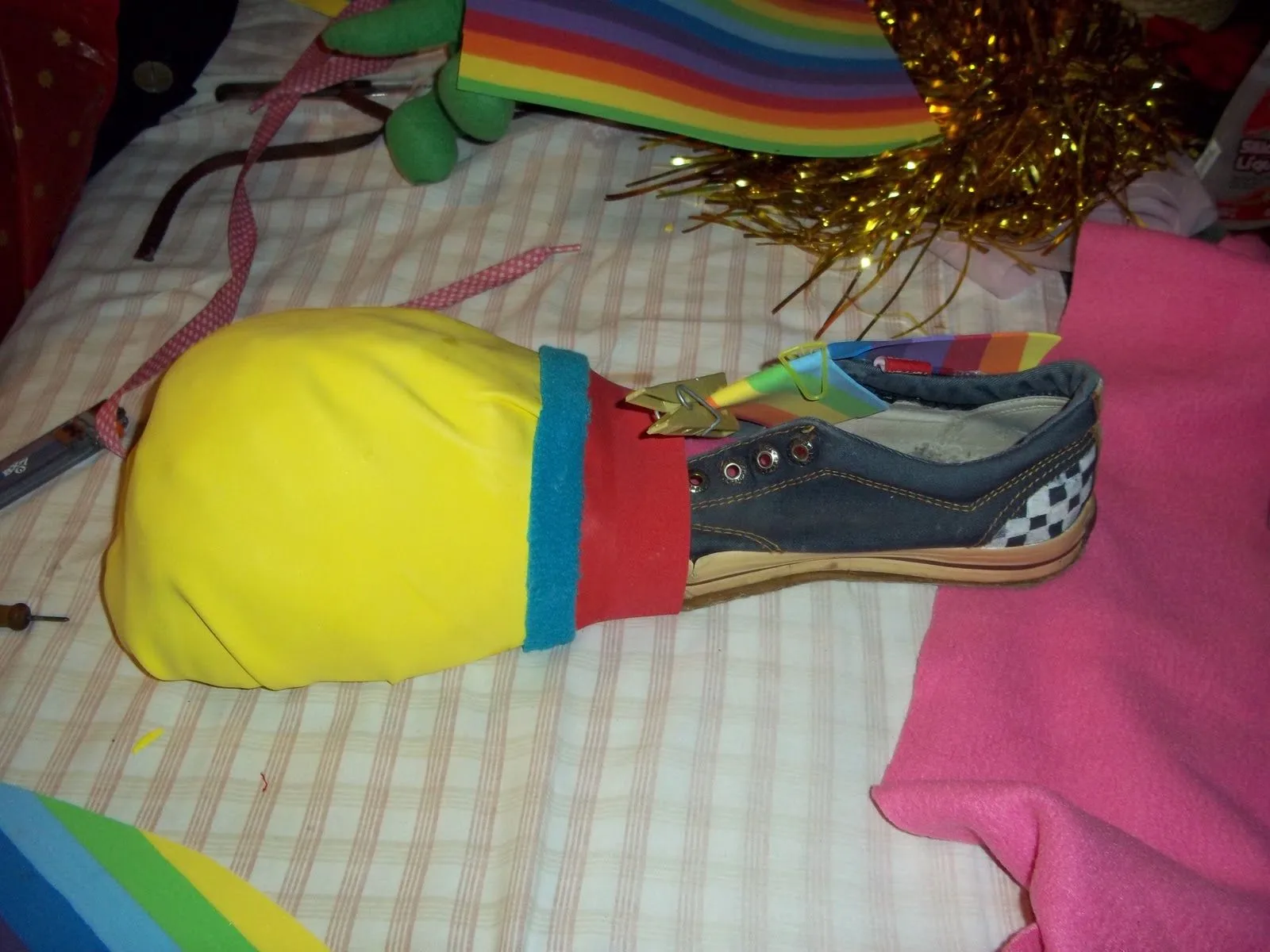 Mis manualidades: Zapato de payaso- como hacerlo Mis manualidades: Zapato de payaso- como hacerlo