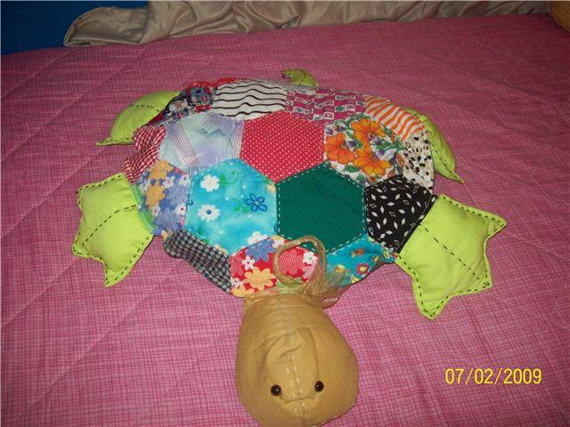 manualidadesartesanas: cojin Tortuga