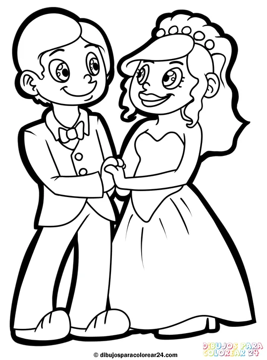 5 dibujos divertidos de novios para tarjetas de boda :: Dibujos de ... 5 dibujos divertidos de novios para tarjetas de boda :: Dibujos de ...