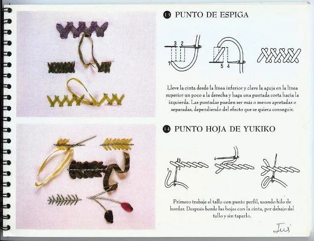 MANUALIDAES, IDEAS Y MUCHAS COSAS MAS: PUNTADAS BASICAS BORDADO EN ...