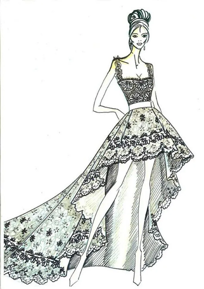 Manuel Mota desvela los bocetos de sus vestidos de novia 2013 Manuel Mota desvela los bocetos de sus vestidos de novia 2013