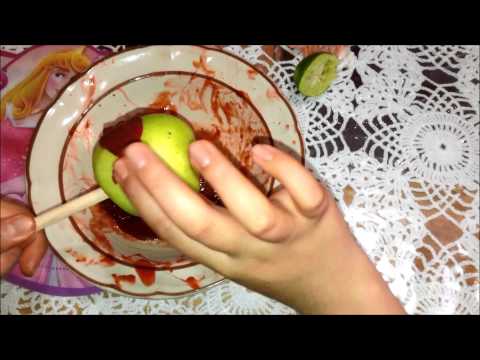 MANZANAS CON CHAMOY! - YouTube