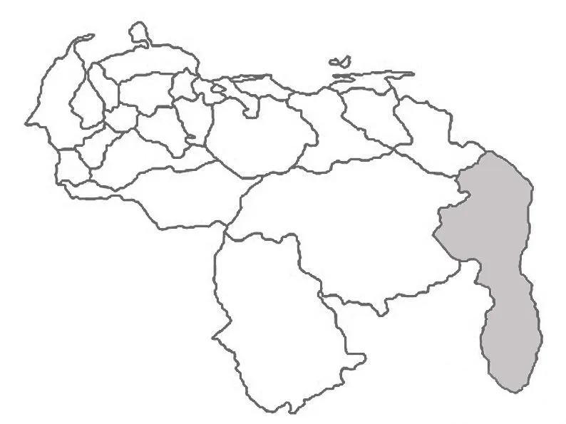 Map Quiz: venezuela (geografía - mapa interactivo)