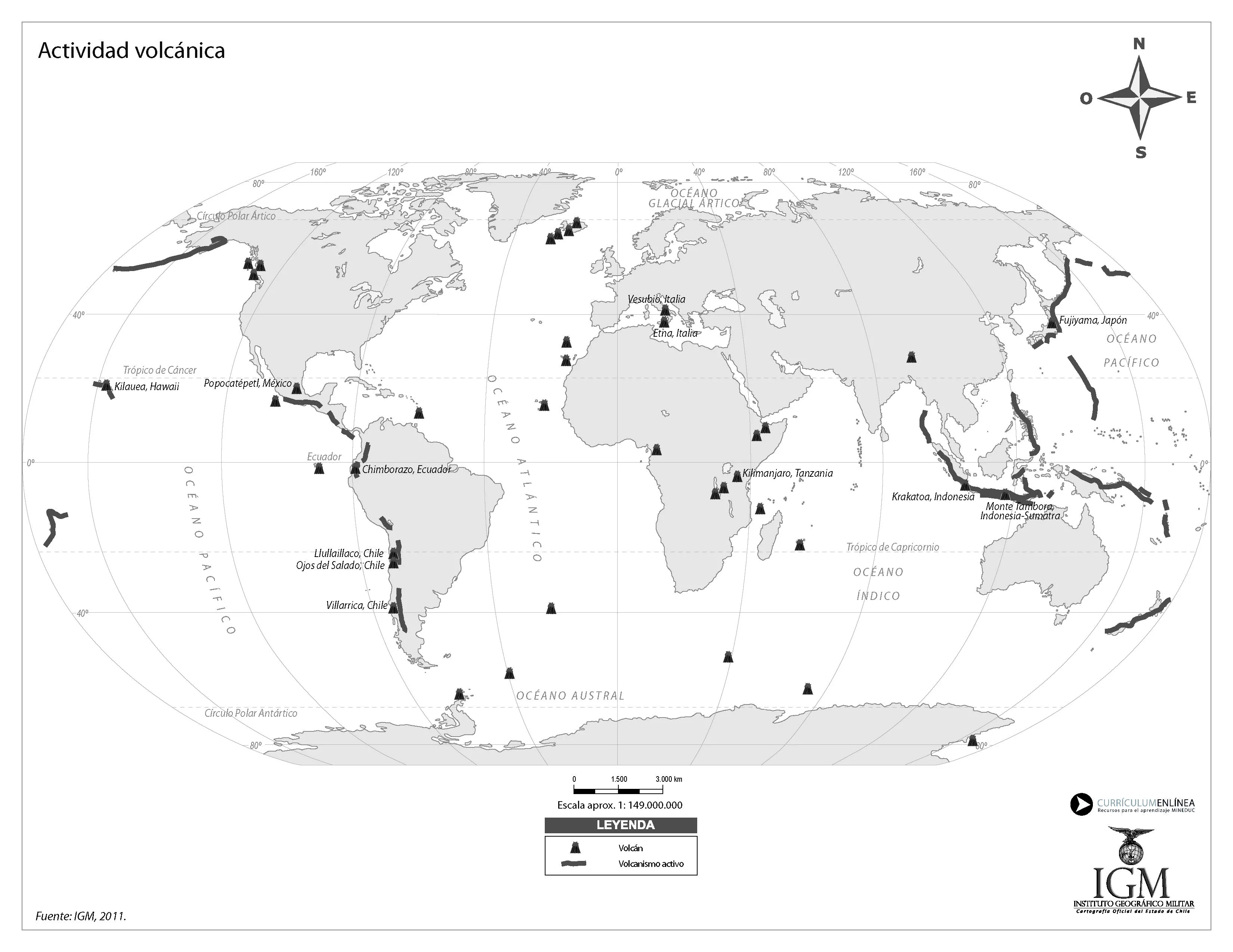 Mapa actividad volcánica en el mundo en blanco y negro ... Mapa actividad volcánica en el mundo en blanco y negro ...