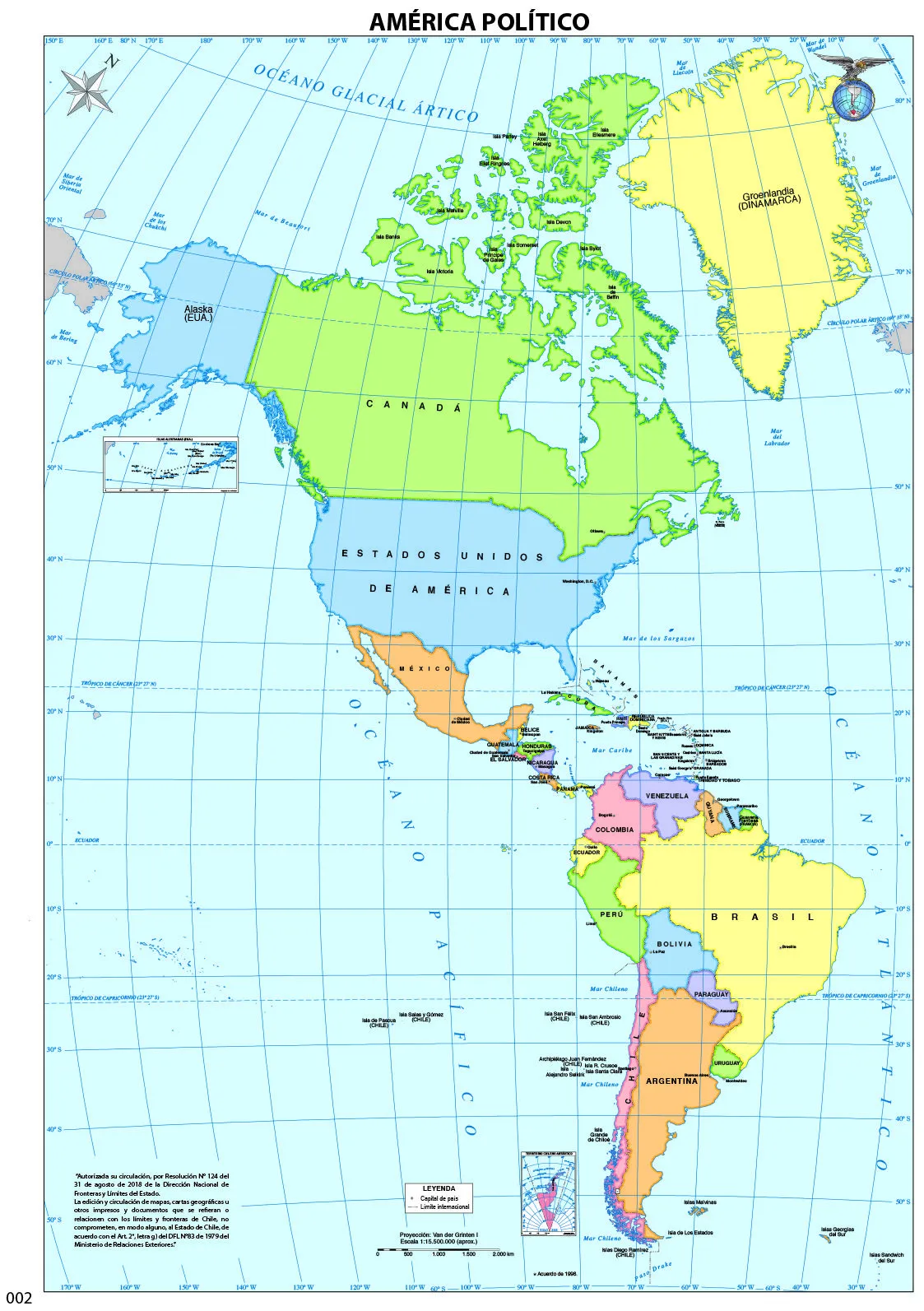 Mapa América - Currículum en línea. MINEDUC. Gobierno de Chile. Mapa América - Currículum en línea. MINEDUC. Gobierno de Chile.